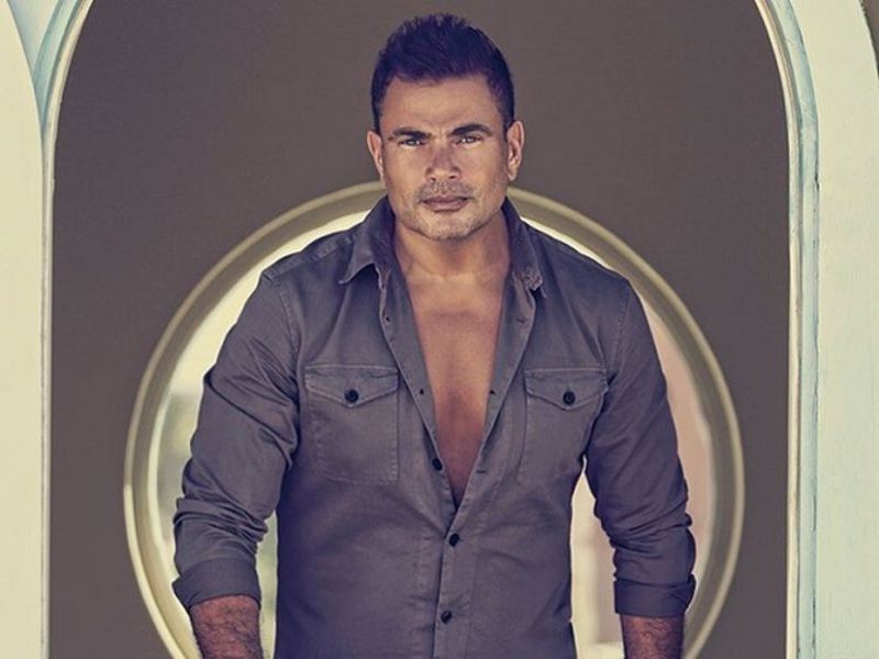 صورة البوستر الأول لمسلسل عمرو دياب الشهرة